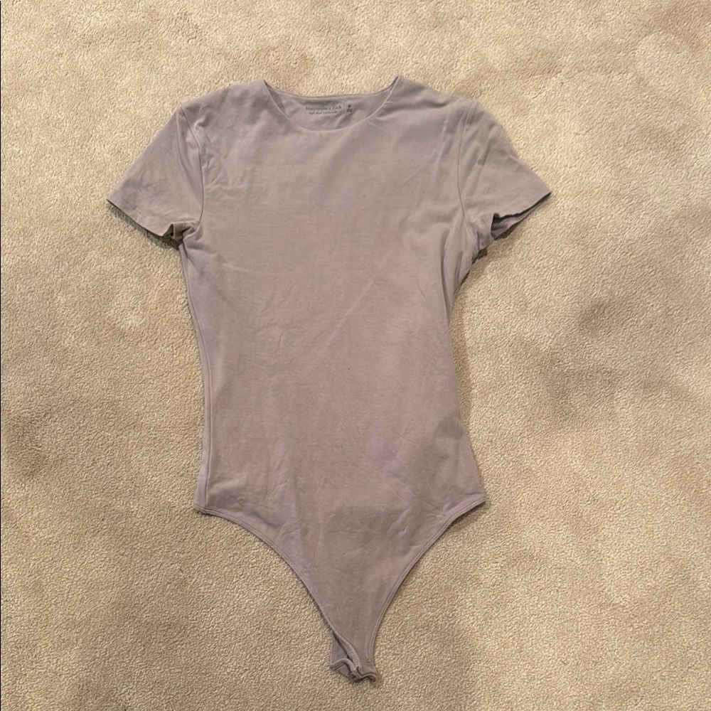 Abercrombie & Fitch Gray Bodysuit